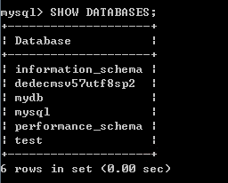 使用DROP DATABASE 语句删除数据库