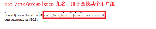 使用cat和grep命令查看并过滤“/etc/group”文件信息