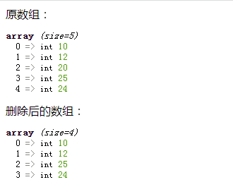 array_splice()函数