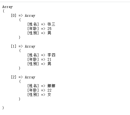 输出结果