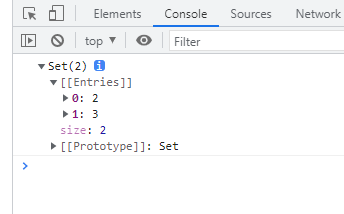 利用has()和filter()函数获取两个集合的交集