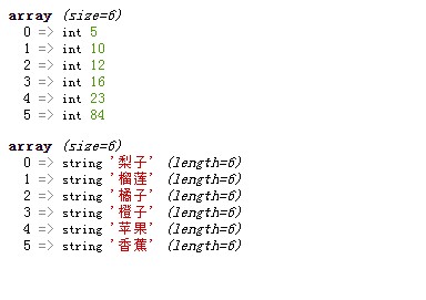 输出结果