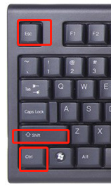 Ctrl+Shift+Esc快捷键