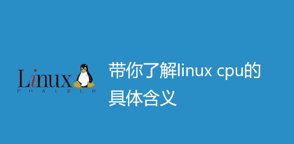 带你了解linux cpu的具体含义