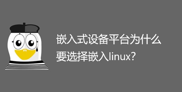 嵌入式设备平台为什么要选择嵌入linux？