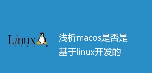 浅析macos是否是基于linux开发的